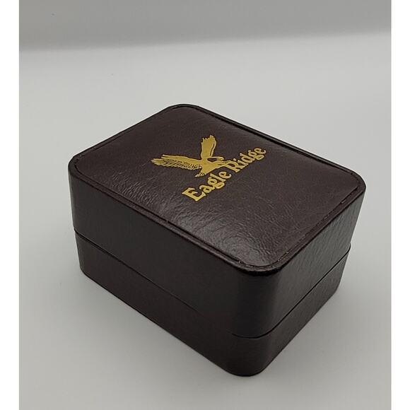 Eagle Ridge Quartz 12/24 Hour Belt Loop Watch in Original Case Box - Picture 3 of 16